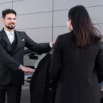 young-male-being-uber-driver-female-client