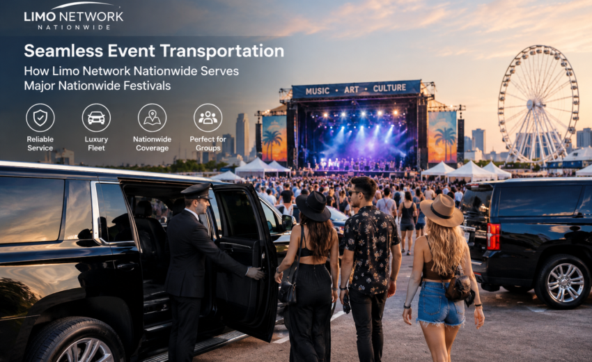 Seamless Event Transportation: How Limo Network Nationwide Serves Major Nationwide Festivals